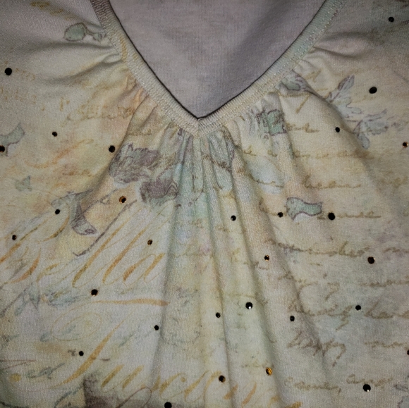 Emma James 3/4 Sleeve Shirt with Italy theme - Picture 2 of 6